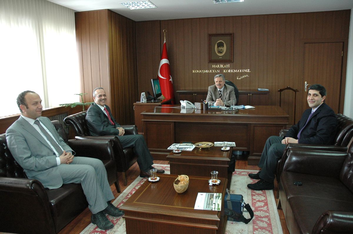 İha Konya Bölge Müdürü Arvas\'tan Vali Kahraman ve Başkan Uğurlu\'ya Ziyaret