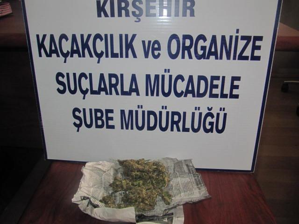 Kırşehir'de Uyuşturucu Operasyonu: 2 Gözaltı
