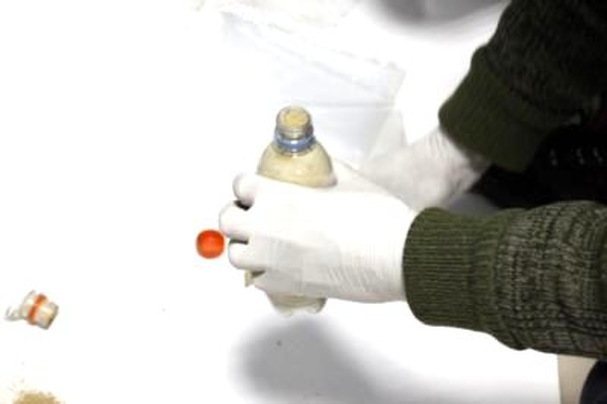 Kola Şişeli Eroin Sevkiyatı Polise Takıldı