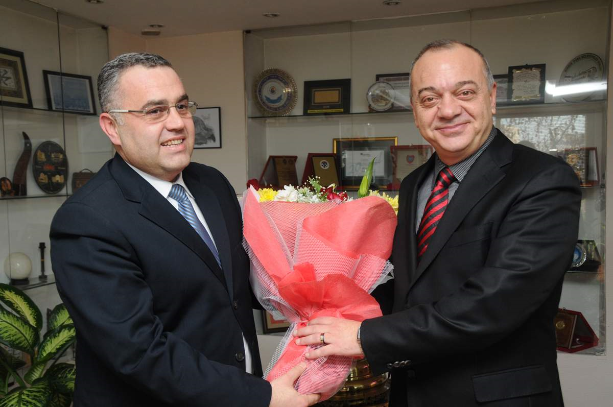 Mimarlar Odası\'ndan Başkan Ergün\'e Ziyaret