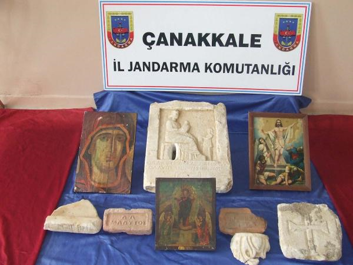 Tarihi Eserleri Yunanistan\'a Götürecekti