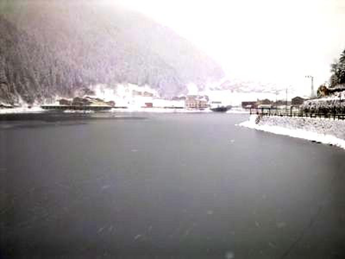 Uzungöl\'de Kar Yağışı