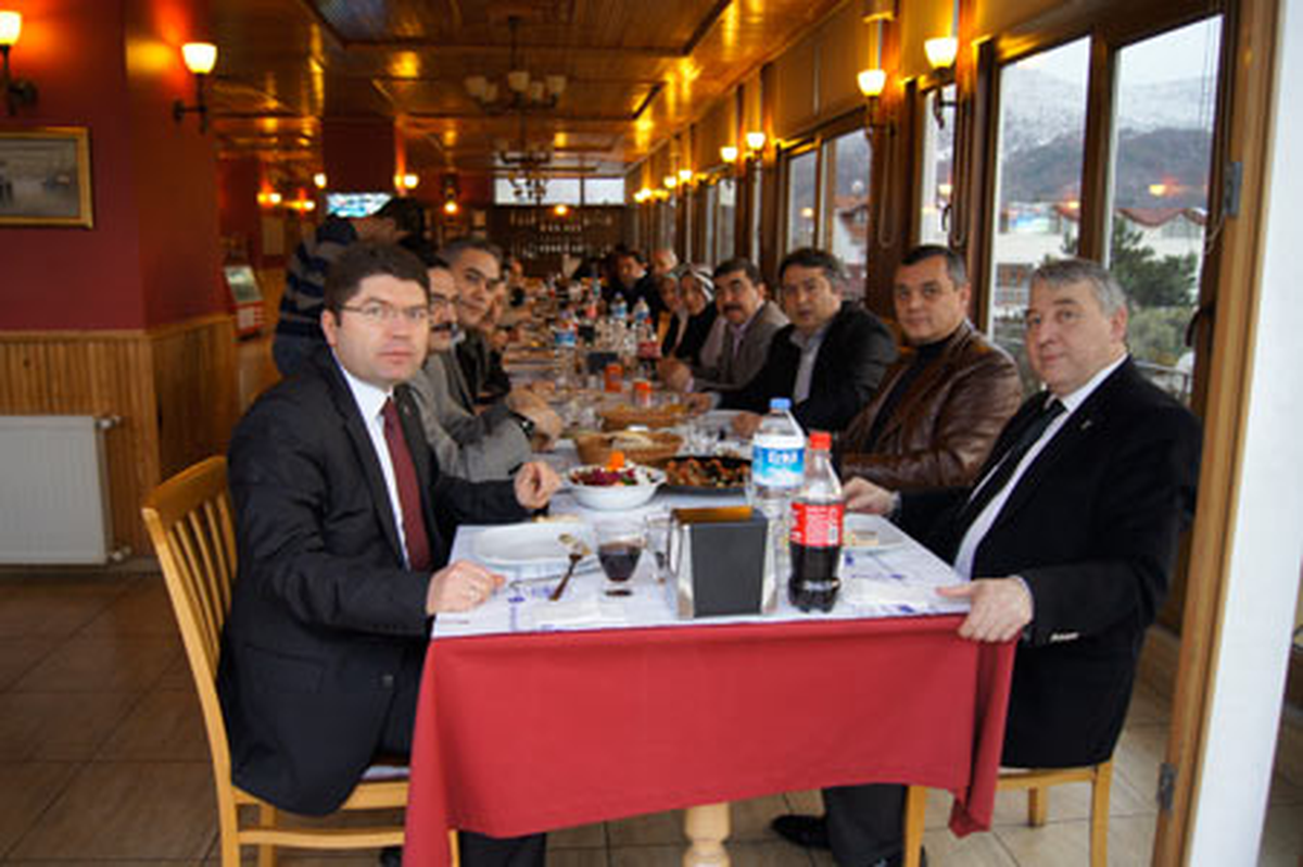 Yılmaz Tunç, Teşkilatta Konuştu
