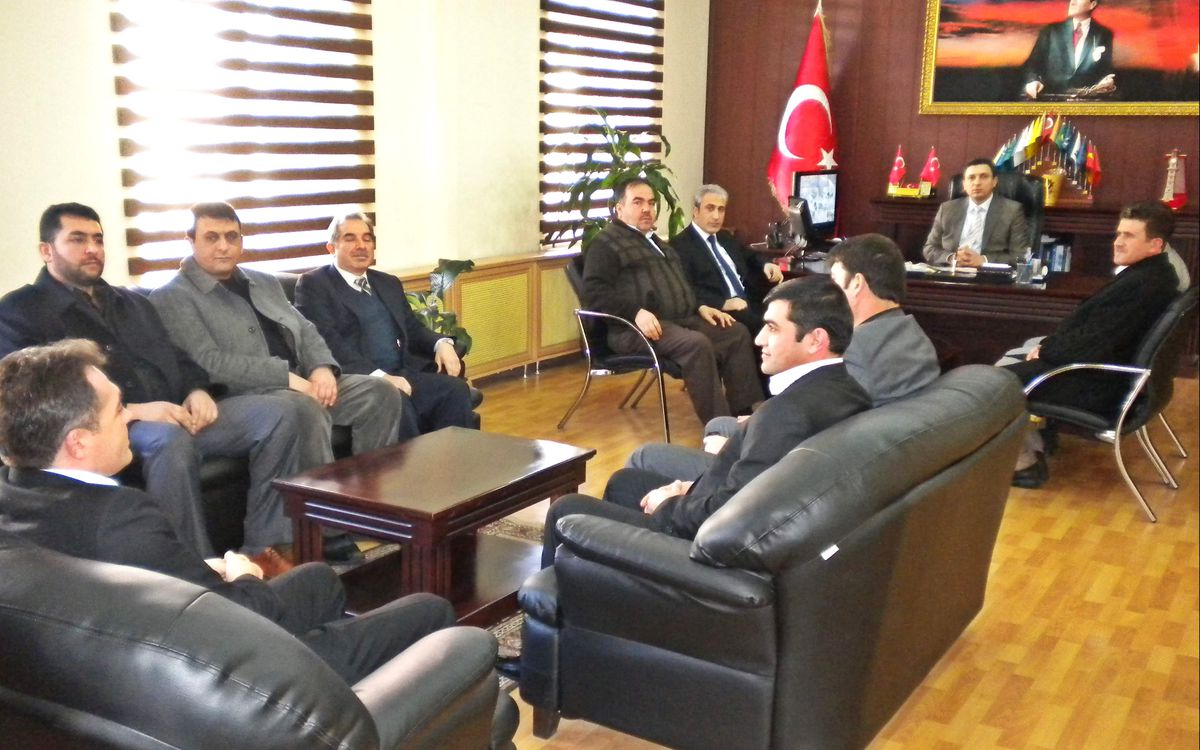 AK Parti Sungurlu İlçe Yönetiminden Kaymakam Şahin'e Ziyaret