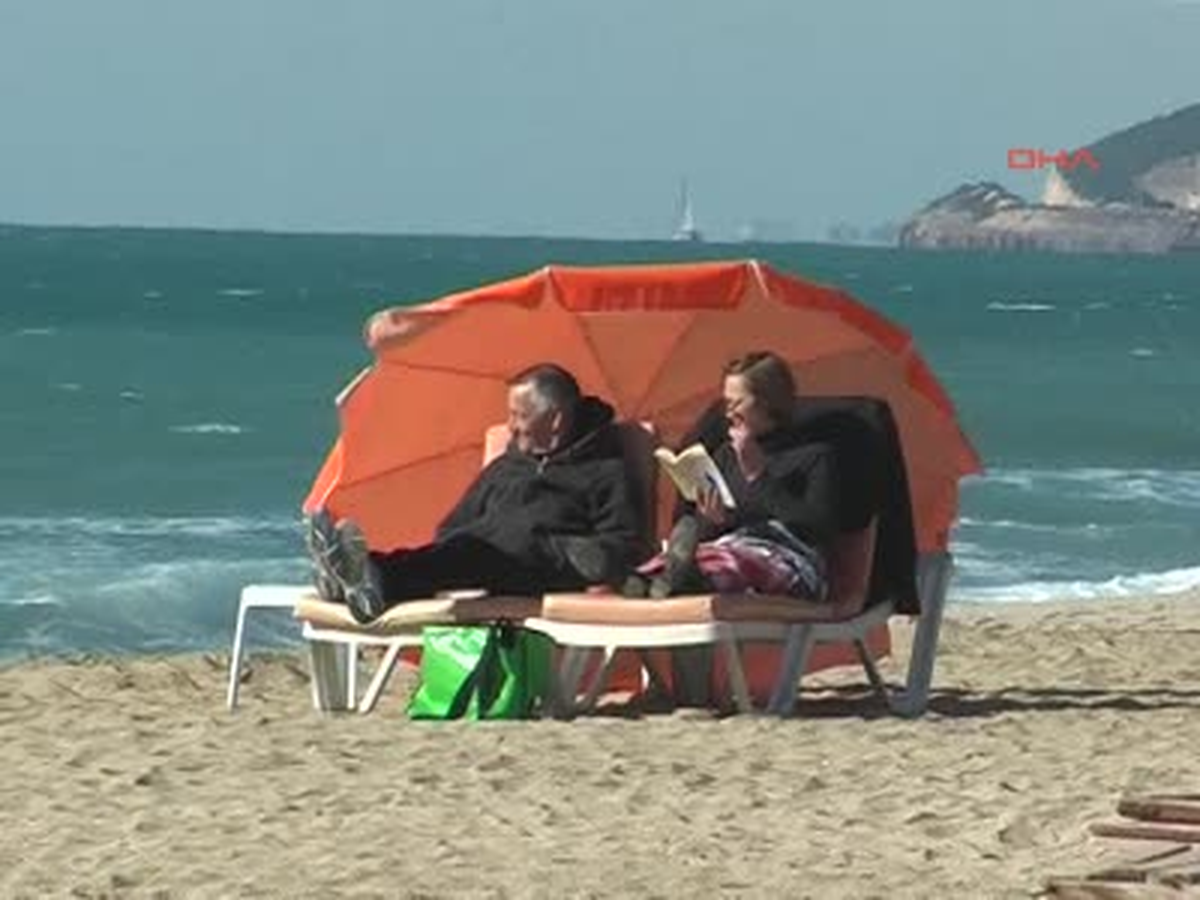 Alanya\'da Bahar Havasında Deniz Keyfi