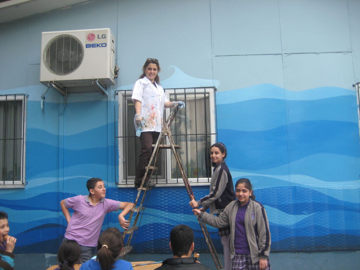 Aydınlı Minikler Boyamaya ve Paylaşmaya Devam Ediyor
