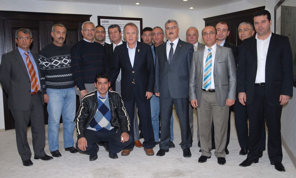 Belediye-İş Sendikasından Evcilmen\'e Ziyaret