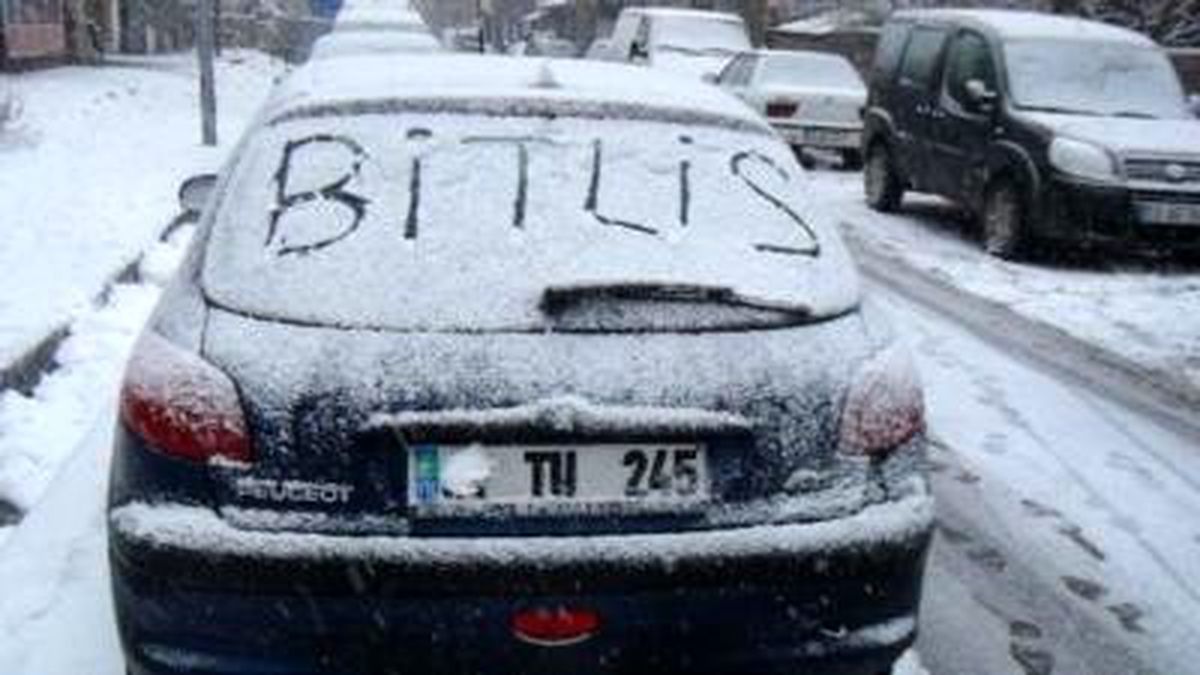 Bitlis\'in Tatvan İlçesinde Okullar 2 Gün Tatil