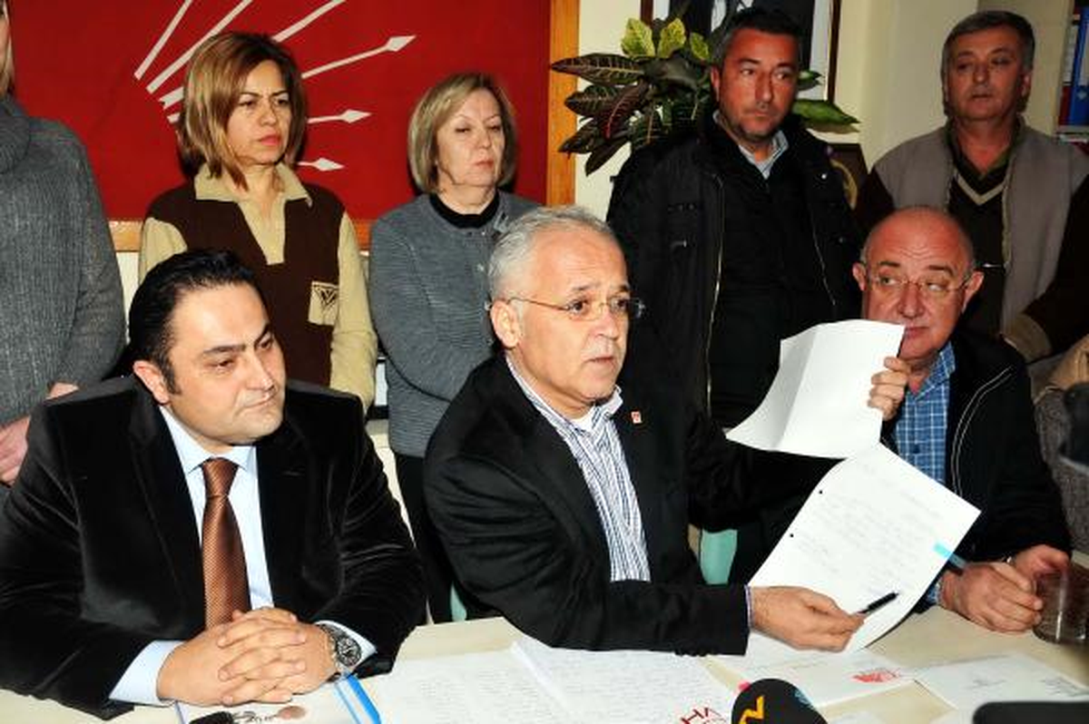 Bodrum CHP\'de Sular Durulmuyor