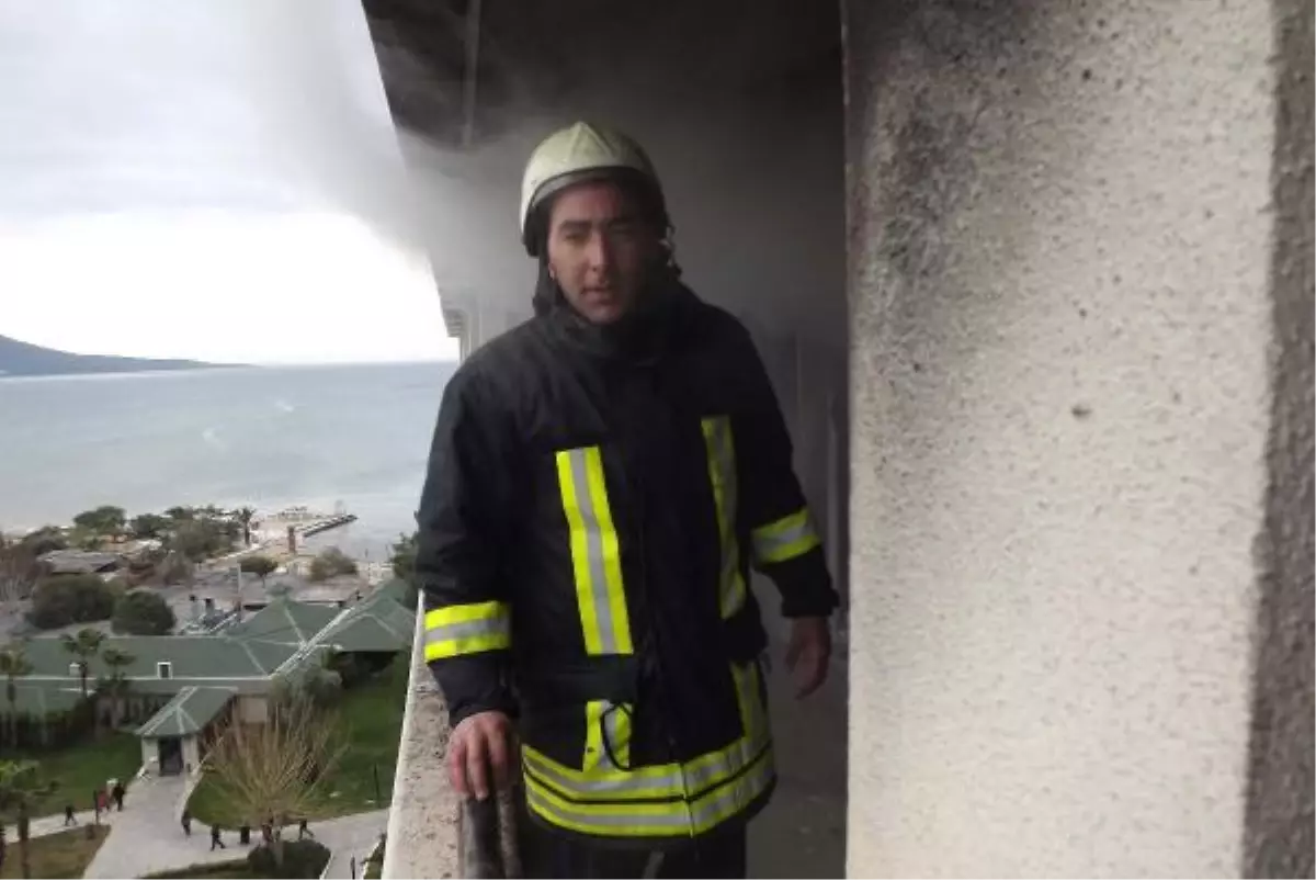 Caprice Termal Palace Otel\'deki Yangın Korkuttu