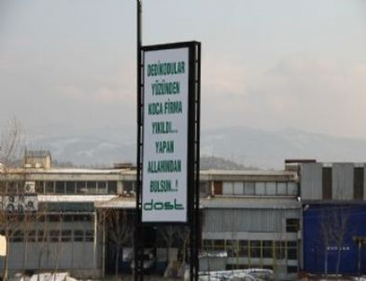 "Dedikodu Koca Firmayı İflas Ettirdi"