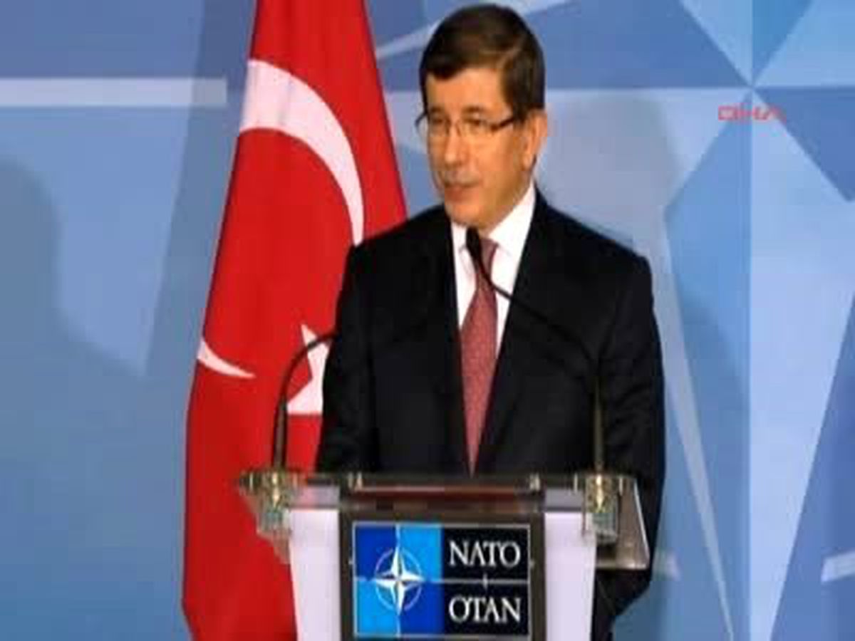 Ekdışişleri Bakanı Davutoğlu, NATO Genel Sekreteri Rasmussen ile Ortak Basın Toplantısı Düzenledi