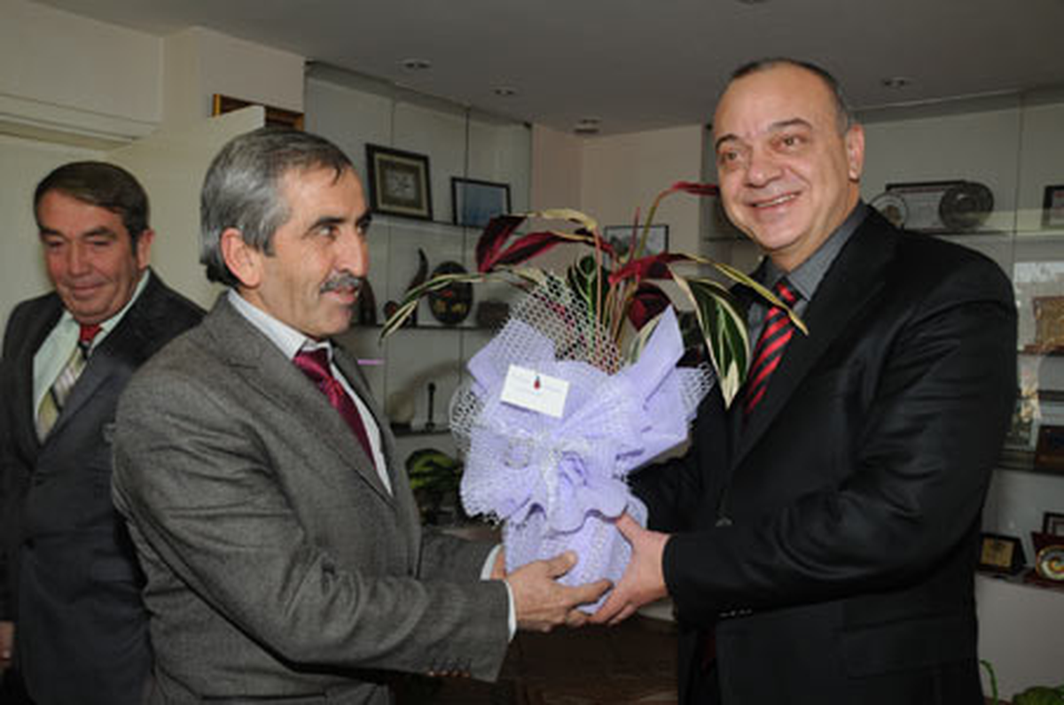 Ergün Muhtarlar Derneği\'ni Ağırladı