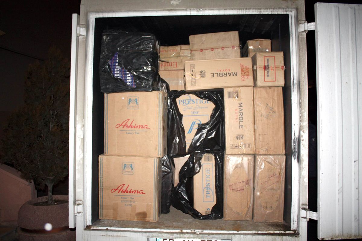 Erzincan\'da 53 Bin 775 Paket Kaçak Sigara Ele Geçirildi