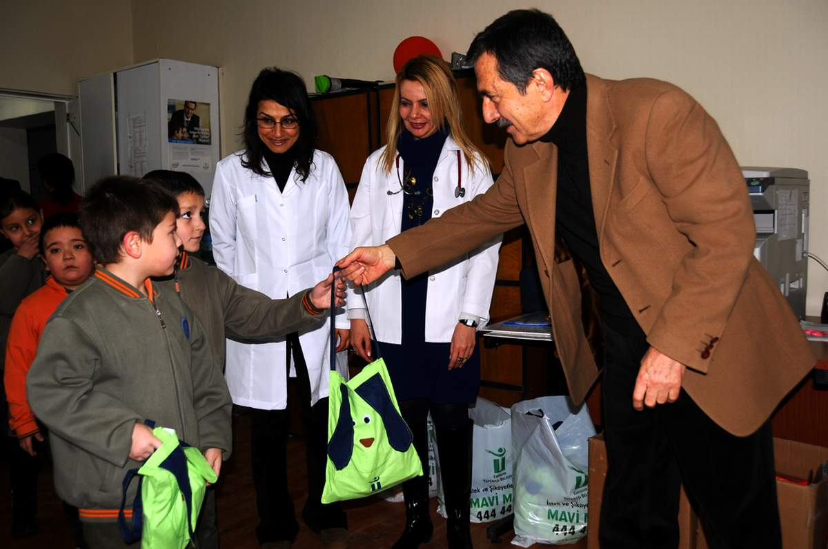 İlköğretim Öğrencileri Sağlık Taramasından Geçiyor