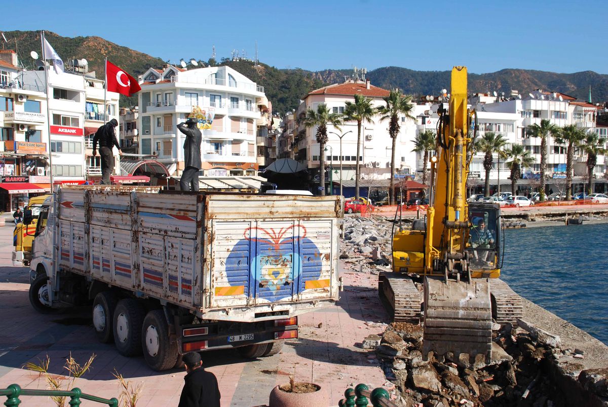 Marmaris'te Yeni Sezon Hazırlıkları Devam Ediyor