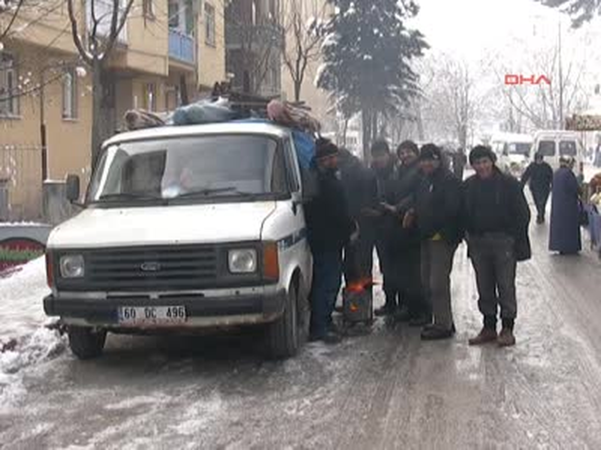 Tokat\'ta Hava Sıcaklığı Eksi 17\'ye Düştü