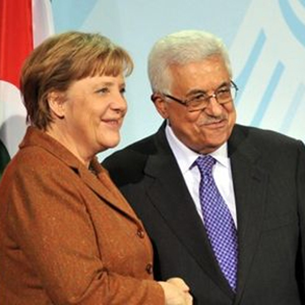 Abbas, Merkel ile Görüştü