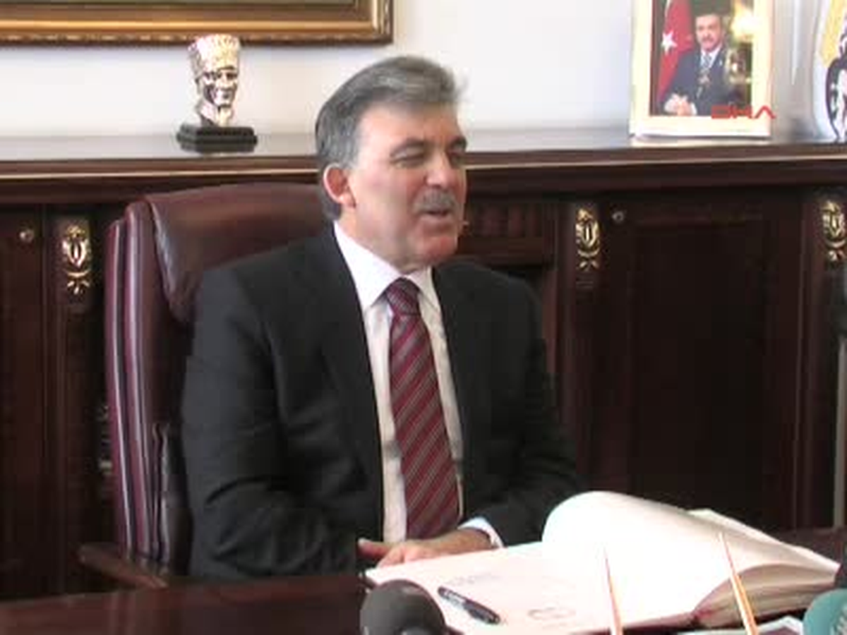 Aksarayekcumhurbaşkanı Gül Dink Davasıyla İlgili Konuştu