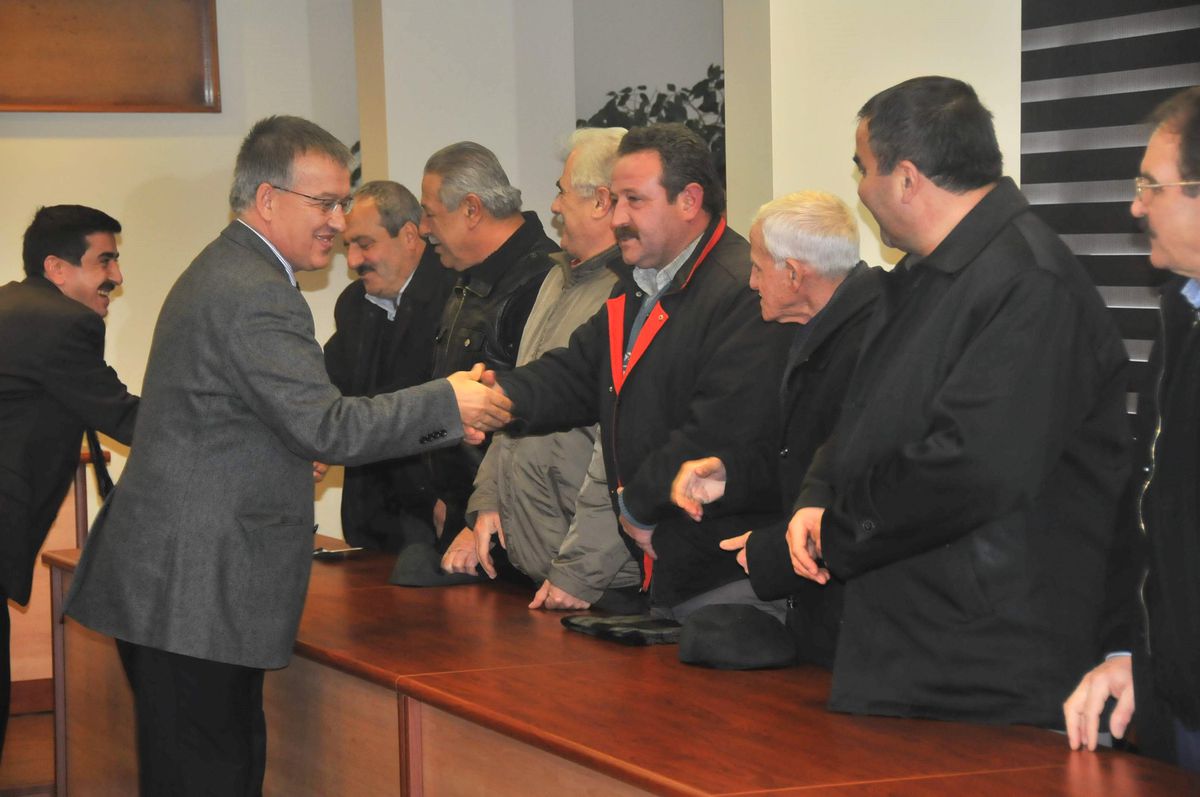 Akşehir\'de Muhtarlarla İstişare Toplantısı