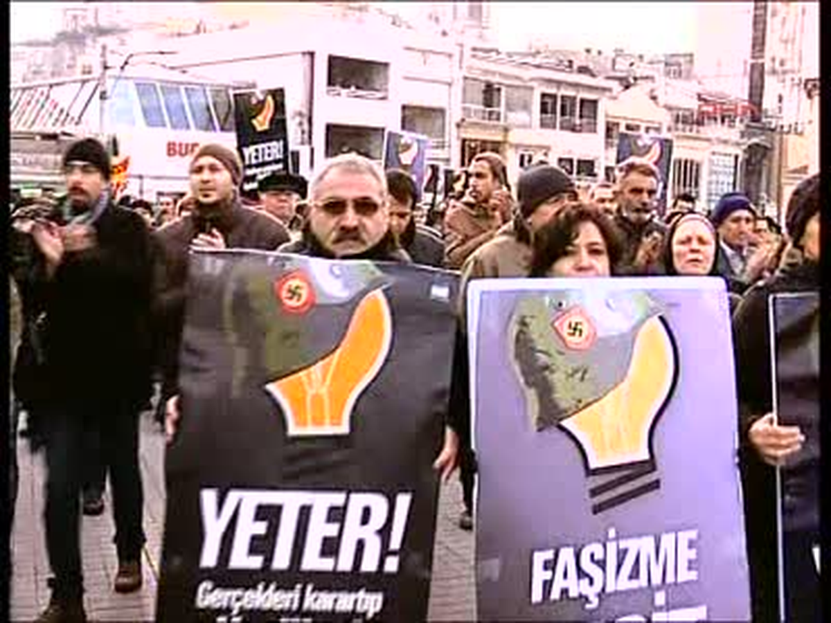 Aktüel Hrank Dink İçin Sessiz Yürüyüş Başladı