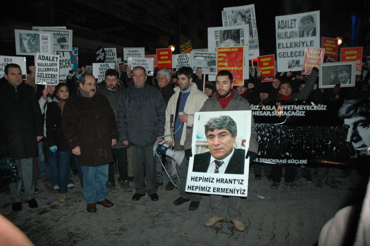 Başkentte Hrant Dink Yürüyüşü