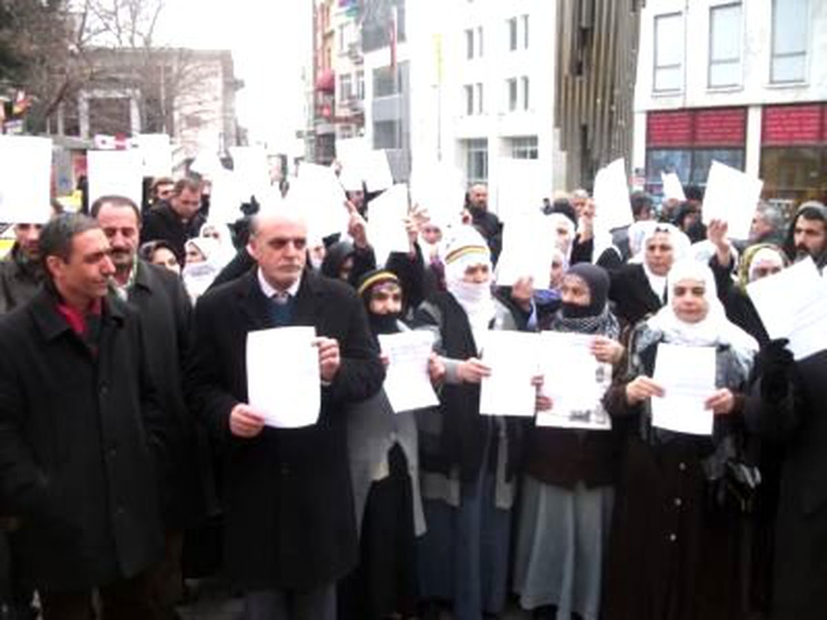 BDP\'liler Beyoğlu\'nda Eylem Yaptı