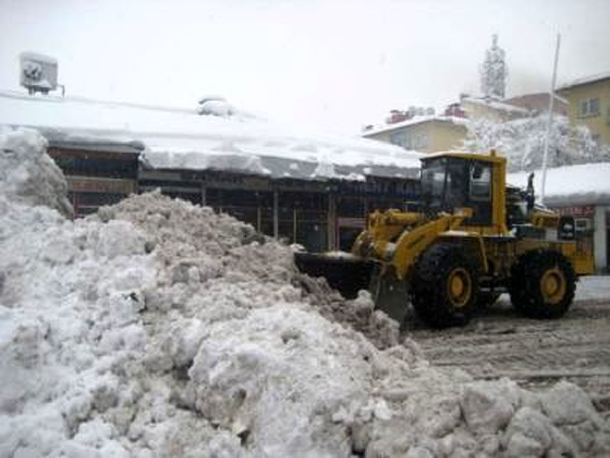 Belediyeden Kar Mesaisi