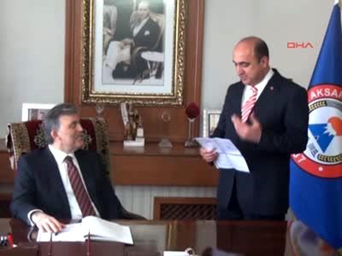 Cumhurbaşkanı Gül Adına Dikilen Fidanlarla İlgili Konuştu