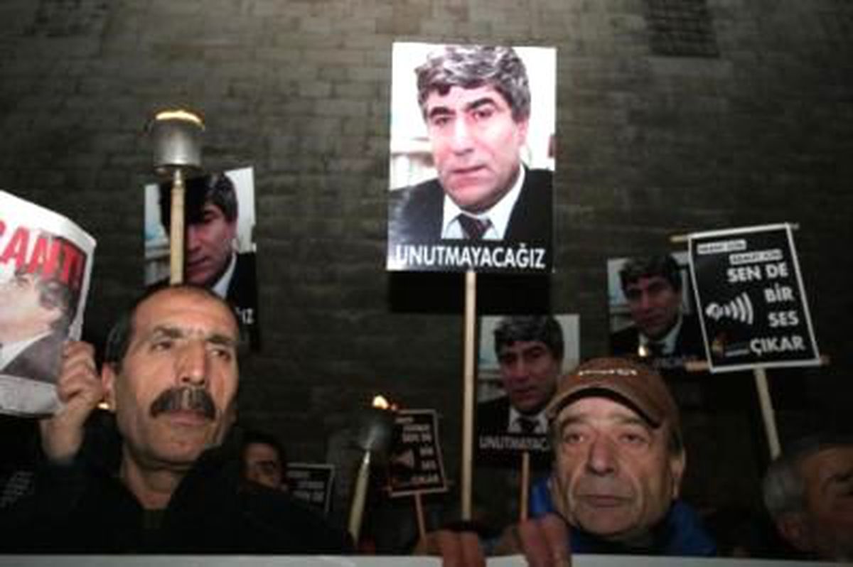 Hrant Dink, Ölümünün 5\'nci Yılında Memleketinde Yürüyüşle Anıldı