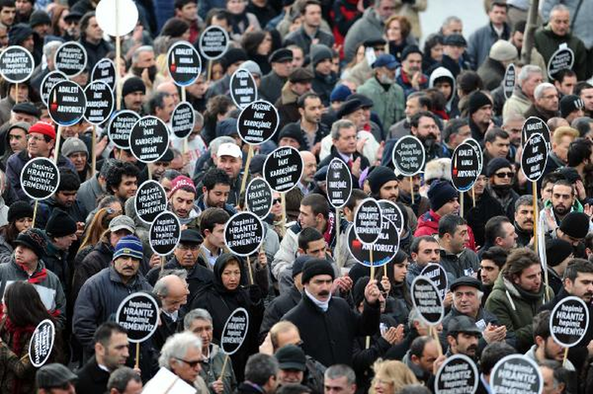 Hrant Dink, "Sessiz Yürüyüş" Anıldı (1)