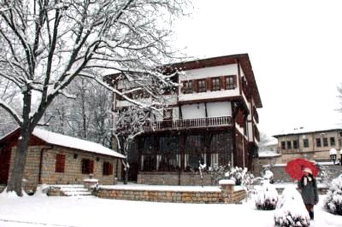 Kar Safranbolu\'nun Güzelliğine Güzellik Kattı