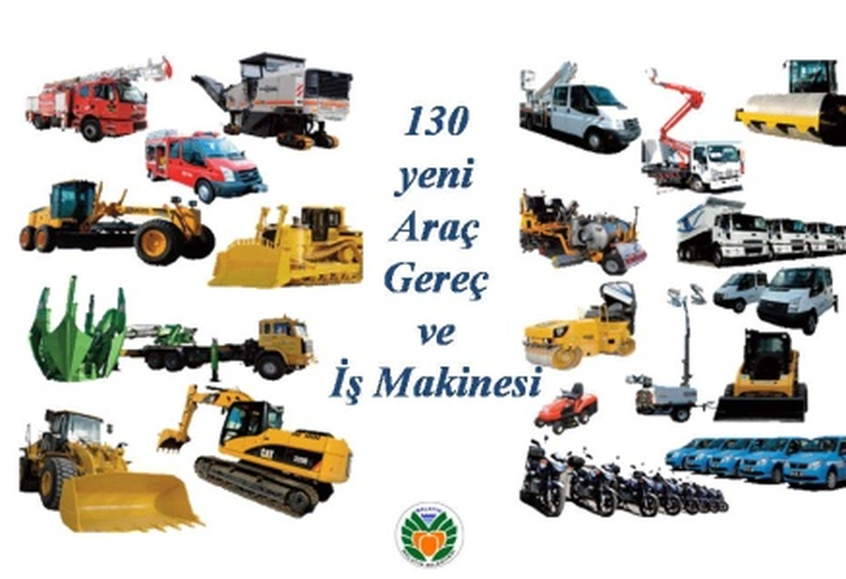 Son 3 Yılda 130 Adet İş Makinesi, Araç ve Gereç Alındı
