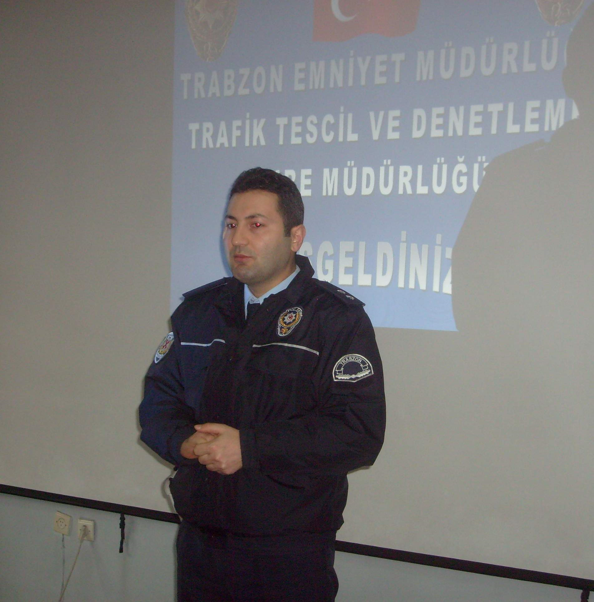 Trabzon'da Ambulans Sürücülerine Trafik Dersi