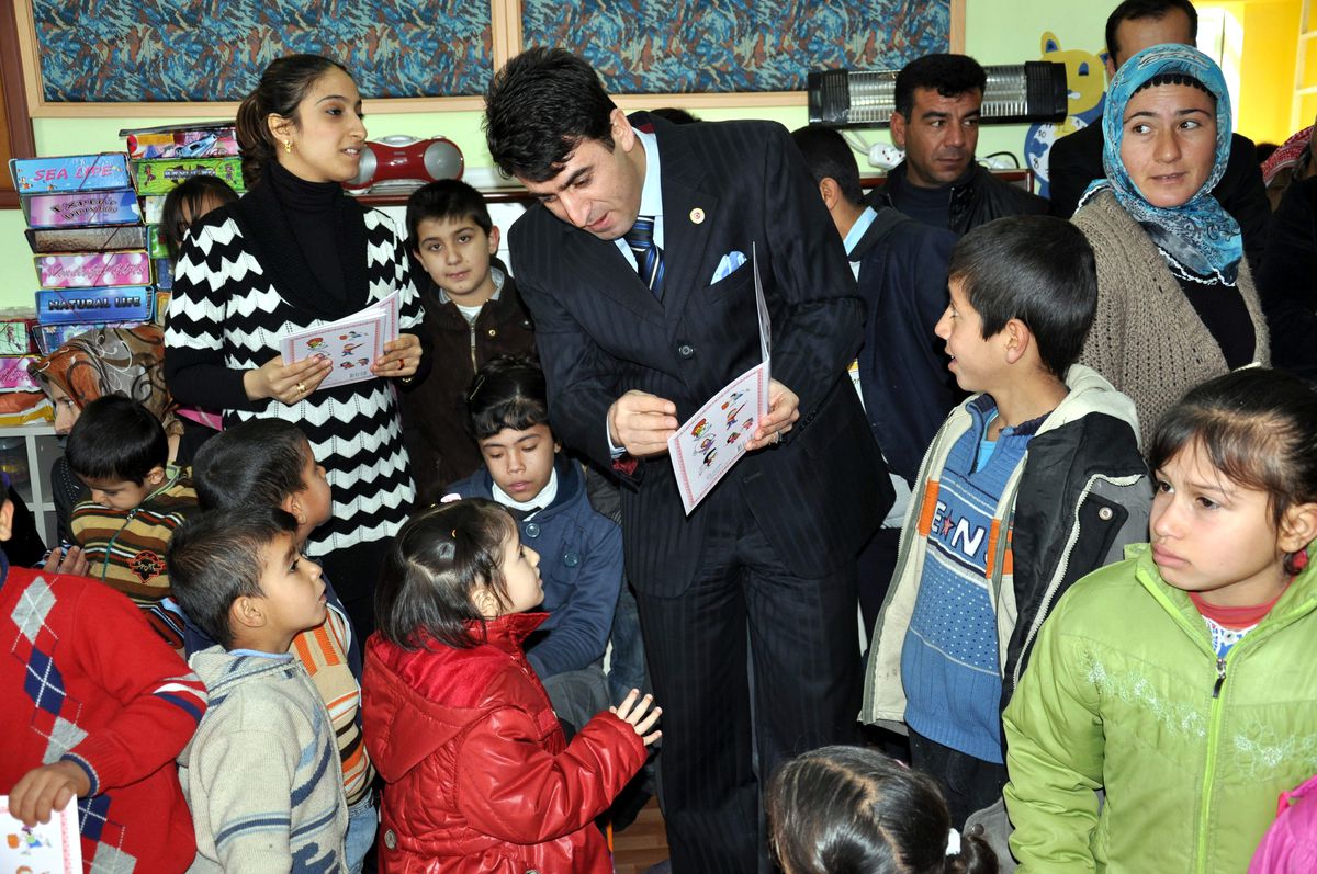 Akçakale'de Karne Heyecanı