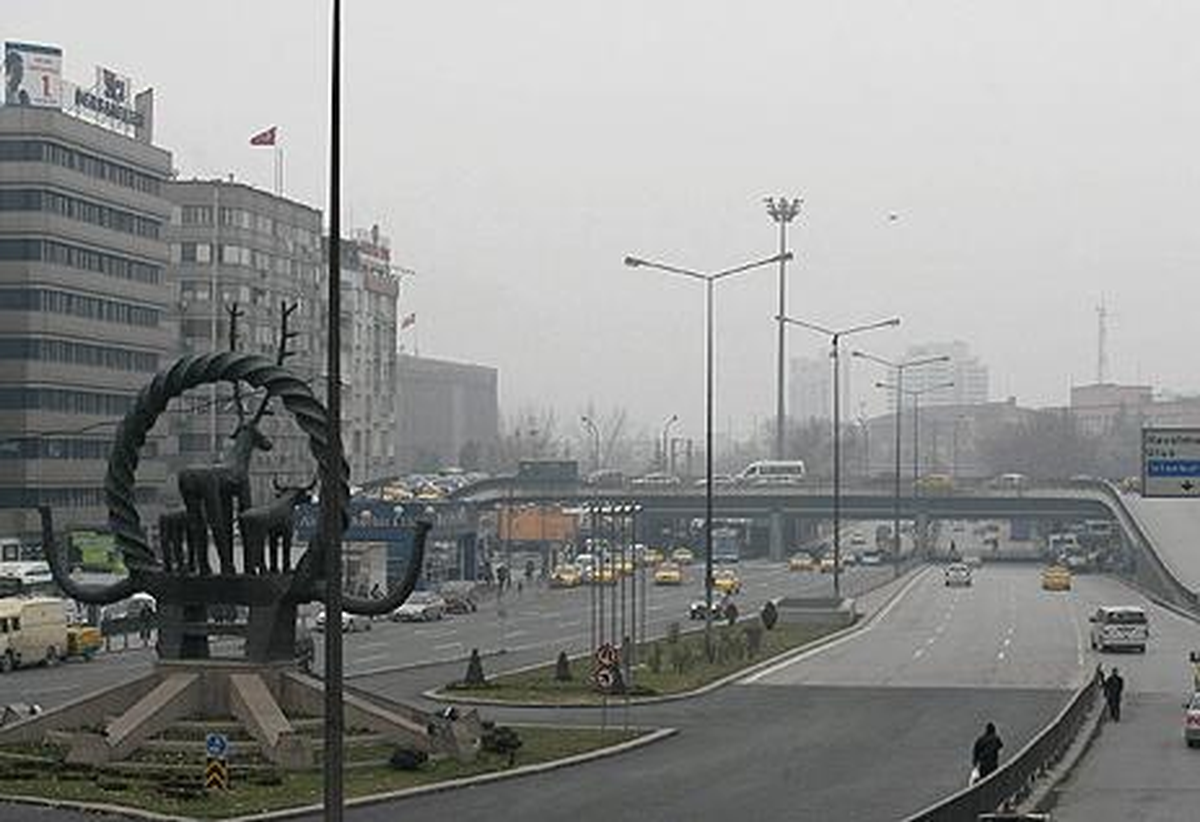 Ankara\'da Hava Kirliliği