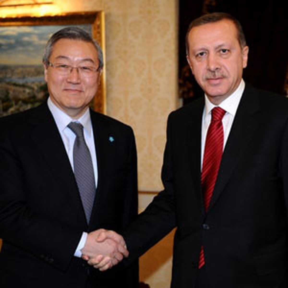 Başbakan Erdoğan, Güney Kore Dışişleri Bakanı Hwan\'ı Kabul Etti