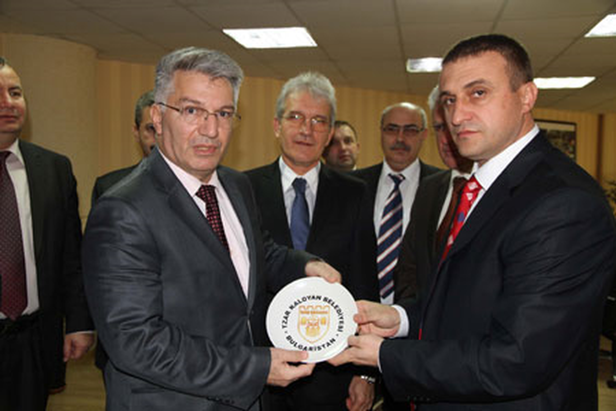 Bulgaristan Heyeti Büyükşehir'e Ziyaret