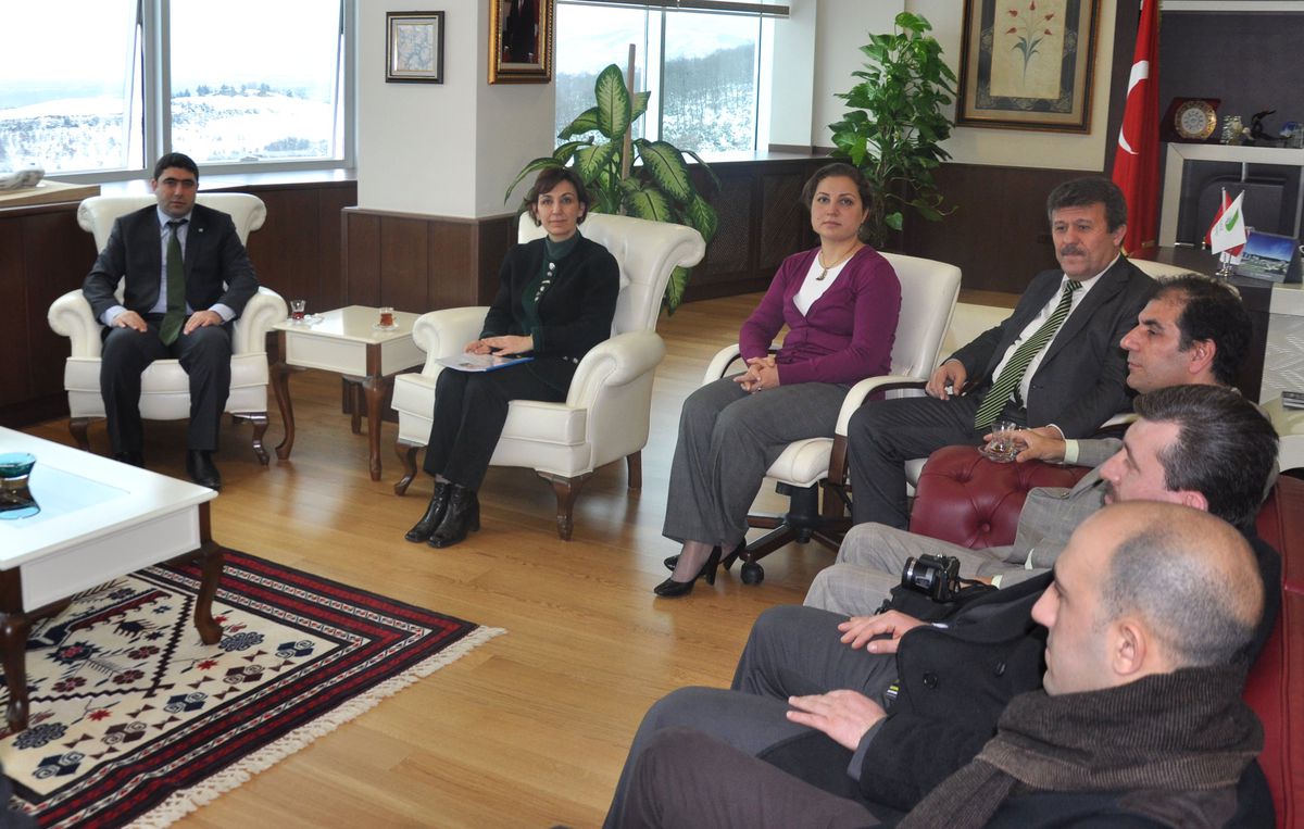 Has Parti Düzce İl Yönetiminden Rektör Şerifoğlu\'na Ziyaret