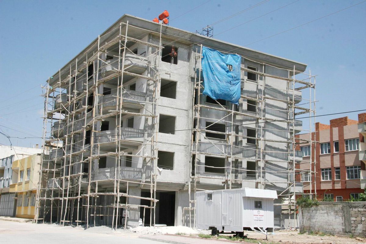 İnşaat Sezonuna Soğuk Hava Engeli