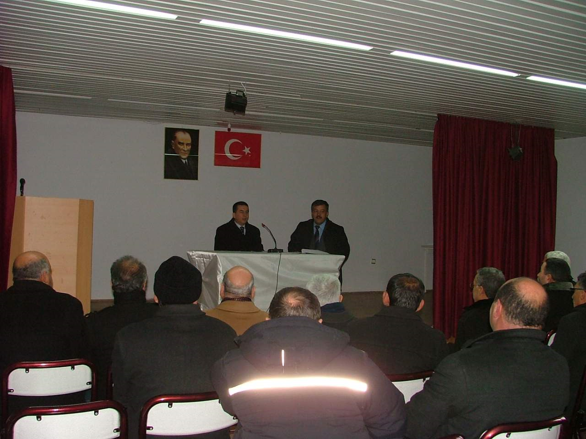 Kulu'da Muhtarlar Toplantısı