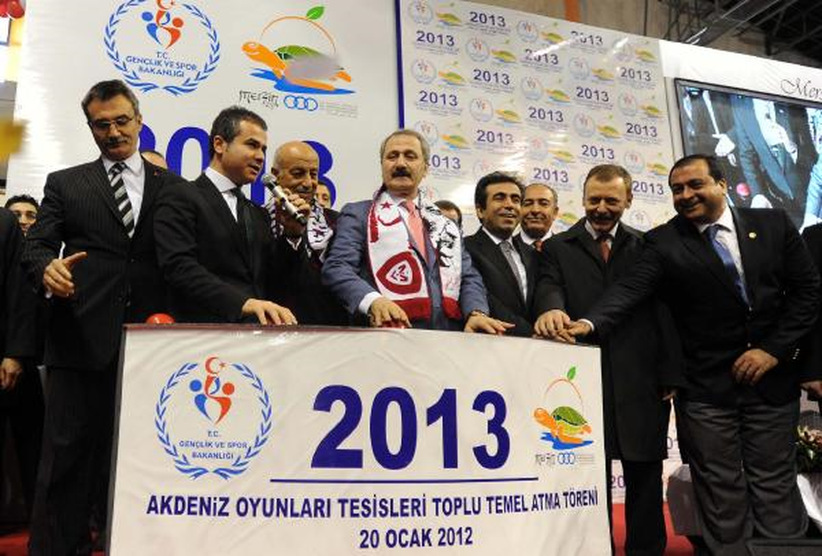 Mersin'de Akdeniz Oyunları İçin 4 Tesisin Temeli Atıldı