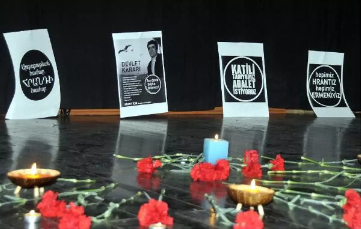 Mersin\'de Hrant Dink Anıldı