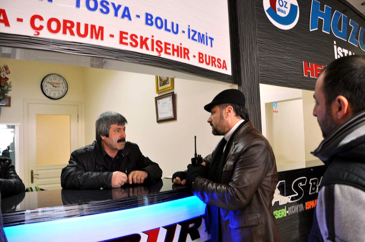 Suşehri Emniyeti Otogarda Öğrenci Nöbetinde