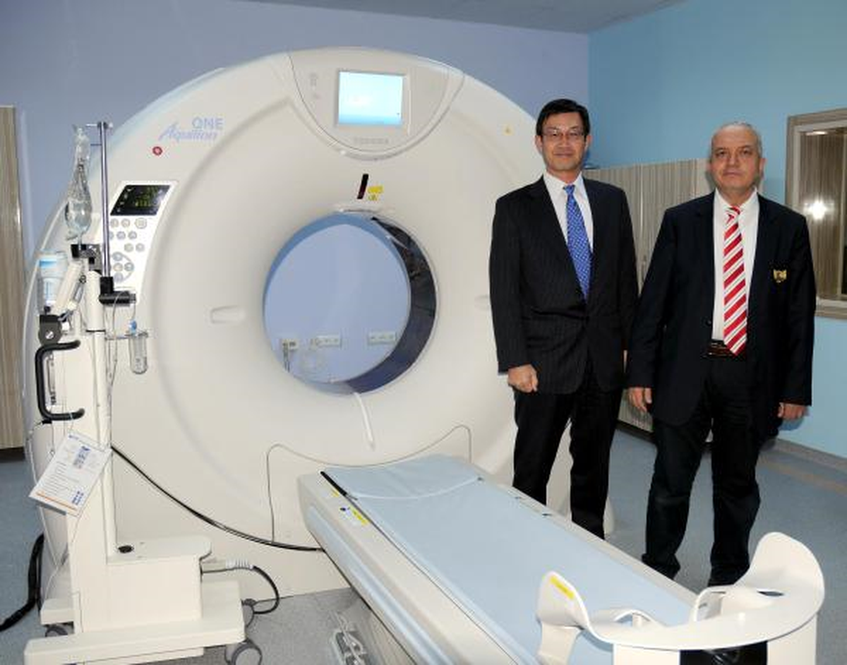 Tomografi Cihazı İçin Açılış Töreni Yapıldı