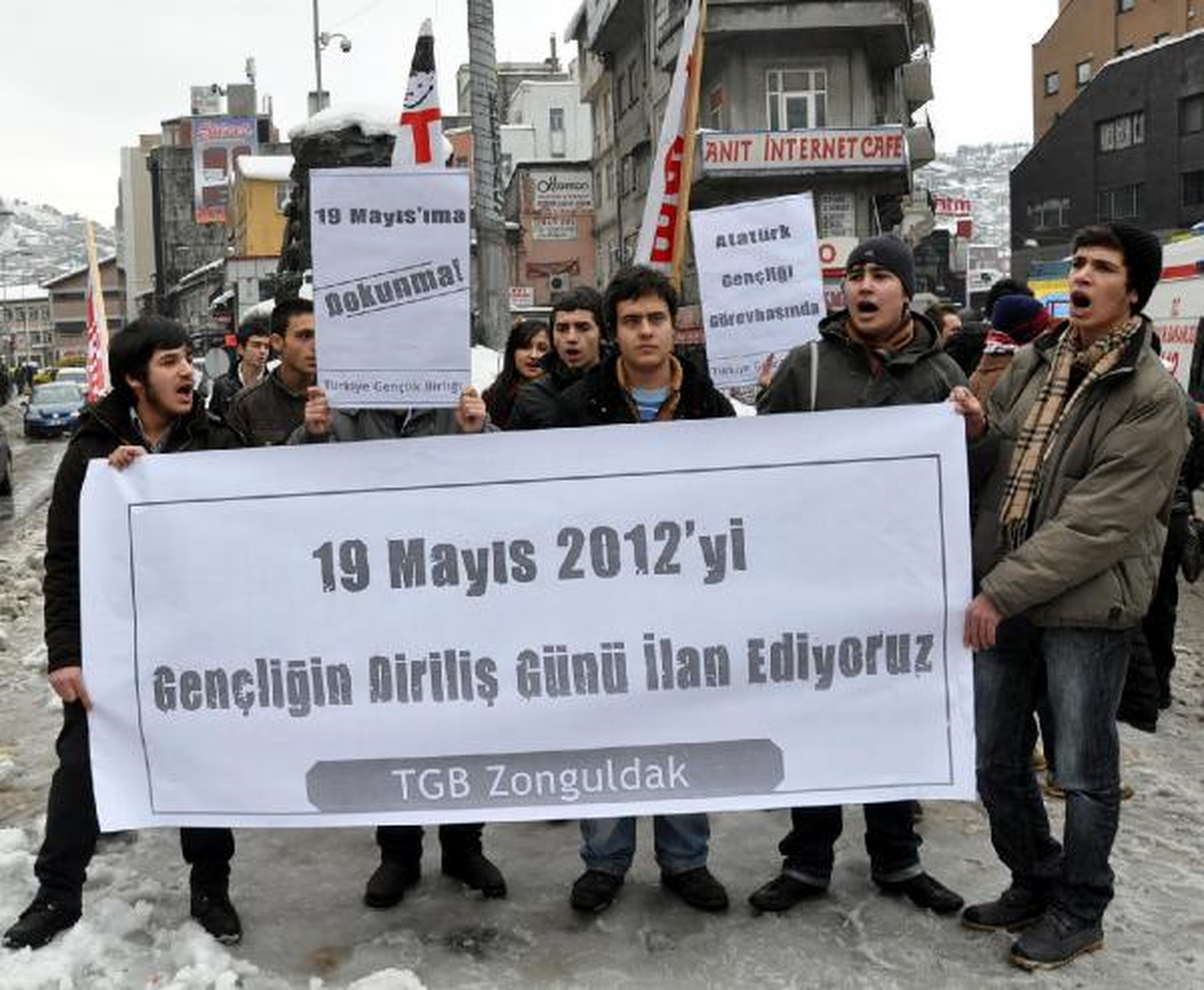 Zonguldak'ta '19 Mayıs' Tepkisi