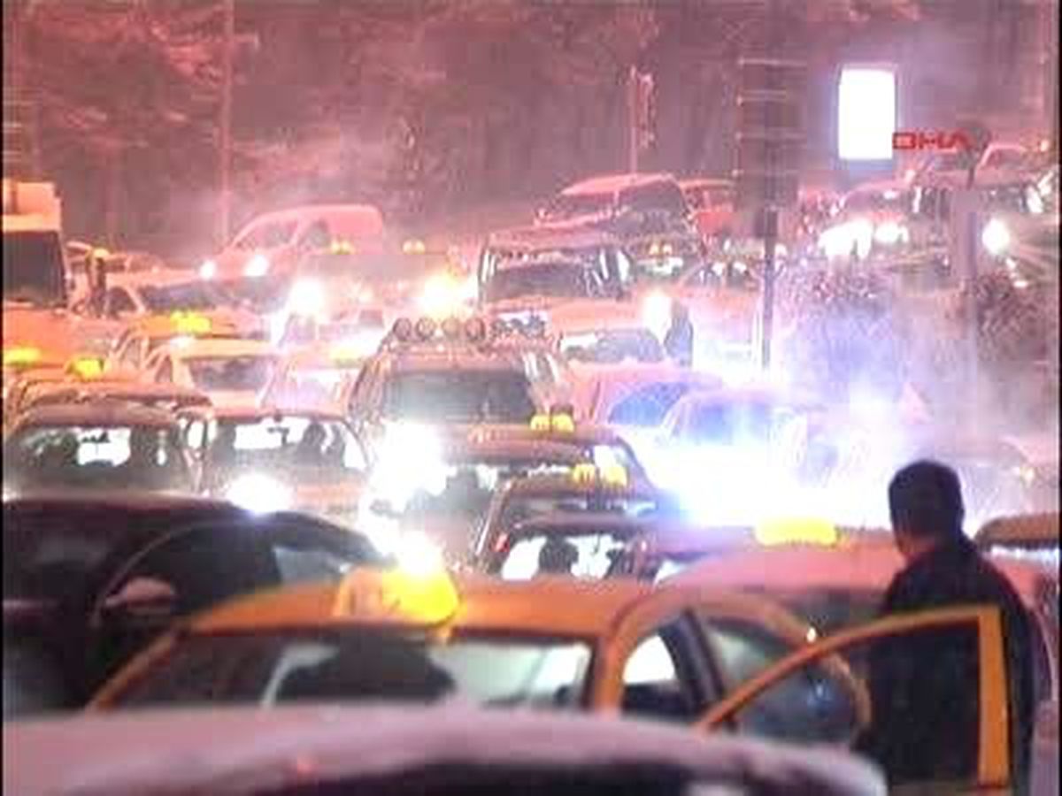 Ankara\'da Kar Yağışı