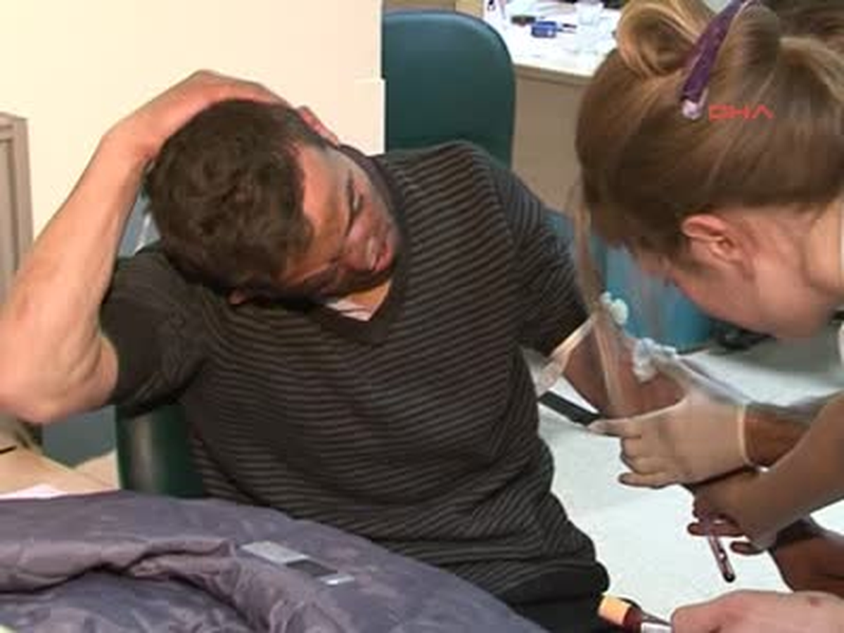 Antalya Ameliyat Hazırlık Görüntüleri Ek Türkiye\'de İlk Yüz Nakli Ameliyatı