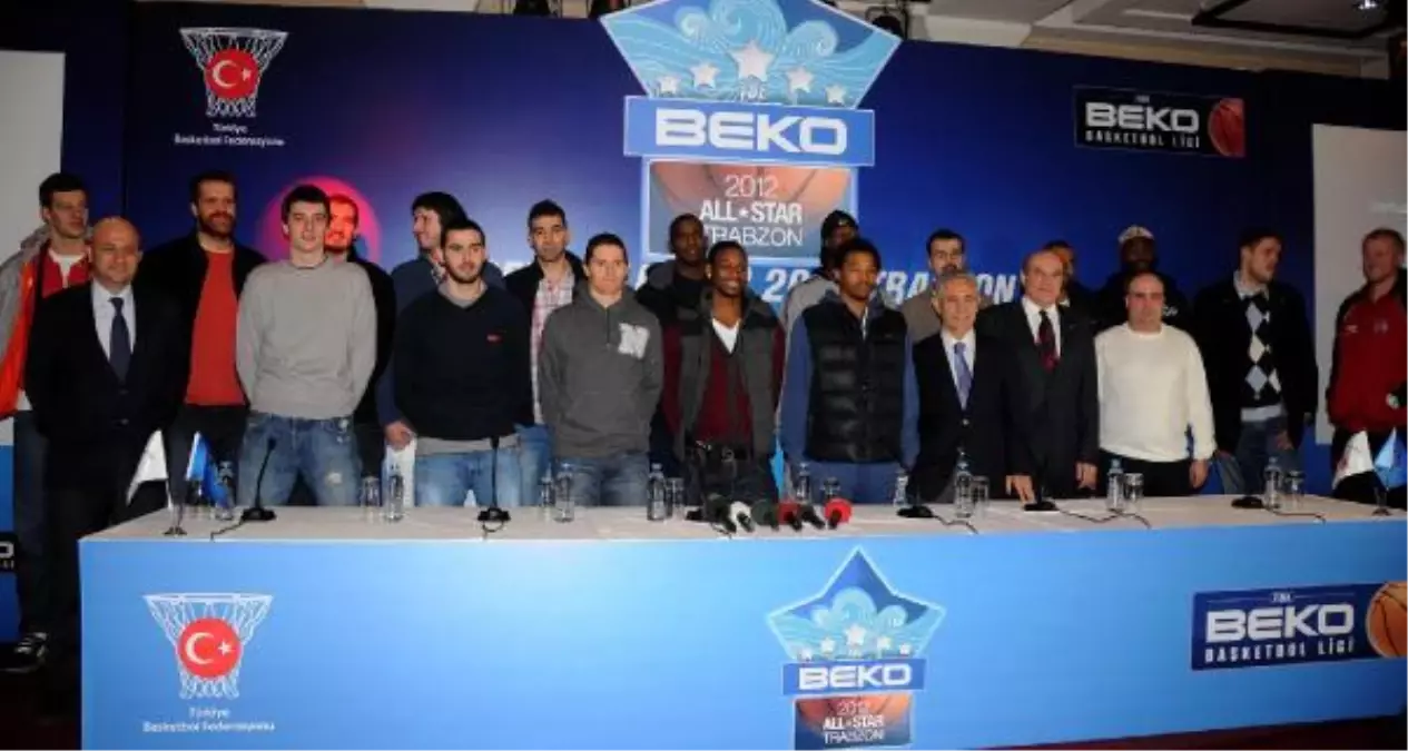 Beko All Star 2012 Organizasyonu Trabzon\'da Tanıtıldı