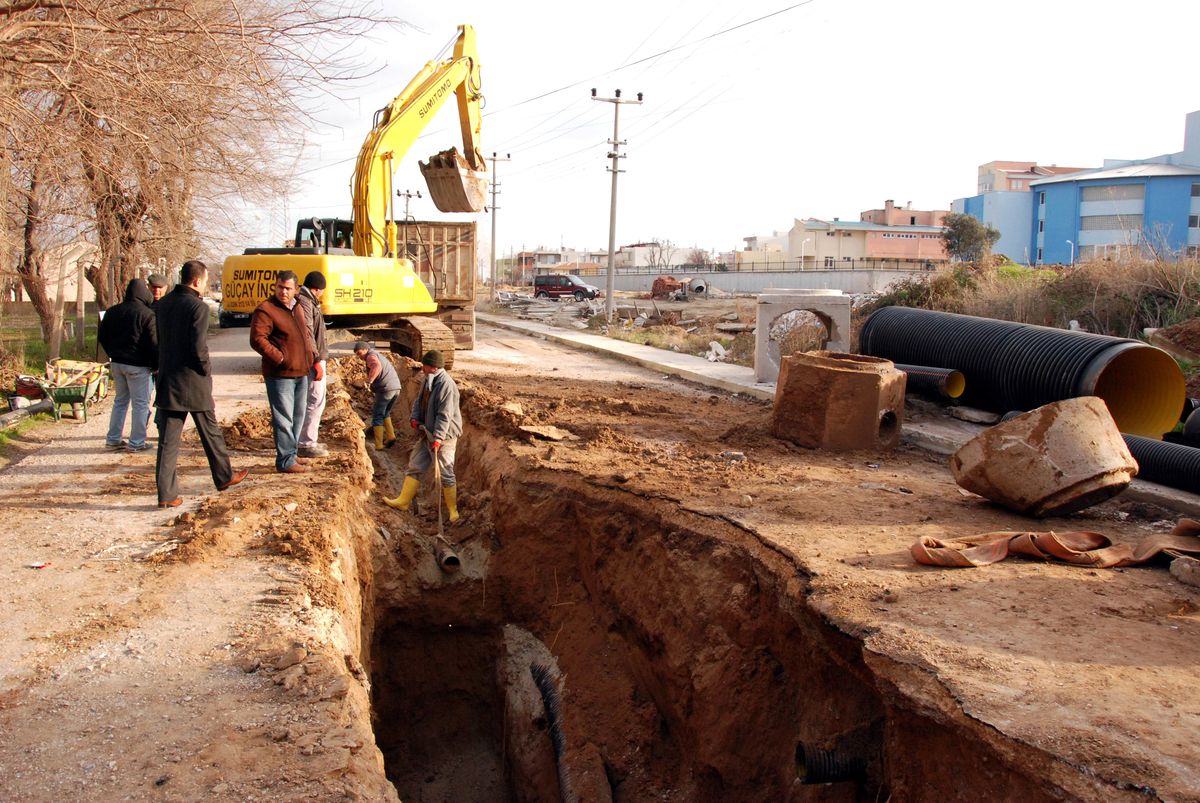 Çanakkale'de Altyapı Çalışmaları Devam Ediyor